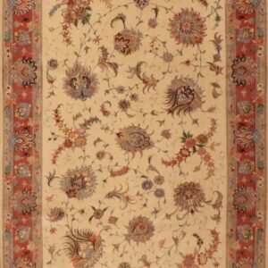 Persian ( Iran ) Tabriz Rug #9014