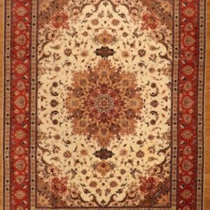 Persian Tabriz Rug #9230
