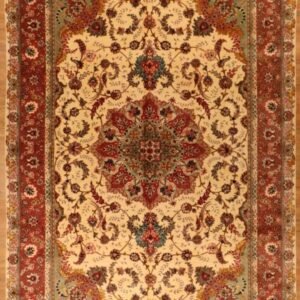 Persian Tabriz Rug #9407