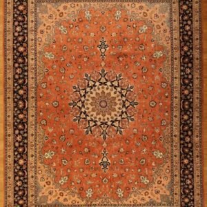 Persian Tabriz Rug #9424