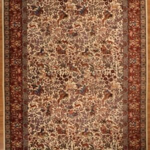 Persian Tabriz Rug #9659