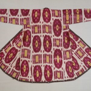Vintage Uzbekistan Ikat Caftan #9400