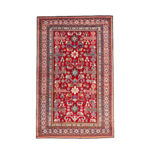 Caucasian Perepedil Red Kuba Rug 4'3'' X 7' #9762