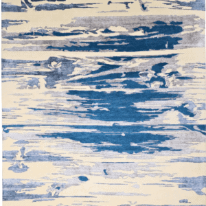 Modern Area Rug Wool and Silk 8'2'' x 10'2'' #75736