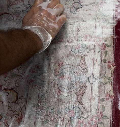 hand wash rug cleaning in Palm Beach County